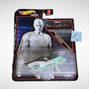 Hot Wheels Marvel Studios Disney Plus WandaVision The Vision Character Car